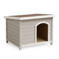 Hundehütte Holz Grau 85x58x60cm