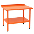 Metalltisch Orange 120x60x85 cm