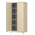 Stahlschrank mit Doppeltüren Beige 90x40x180 cm